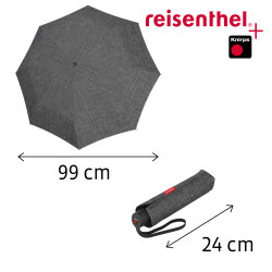 Reisenthel Umbrella Pocket Classic Twist Silver