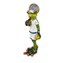 Frosch Tennisspieler