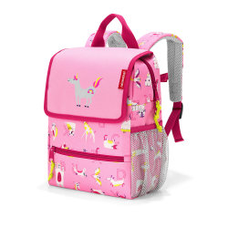 Reisenthel Backpack Kids abc friends pink 21x28x12cm