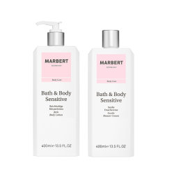 Marbert Bath &amp; Body Sensitive Pflegeset Duschcreme +...
