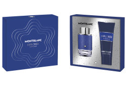 Montblanc Explorer Ultra Blue Herren Geschenkset
